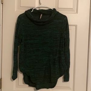 Dark Green and Black knitted Long sleeve